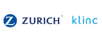 Zurich Klinc Logotipo para artículos de compañías de seguros, paquetes y servicios
