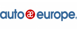 AutoEurope Logotipo para artículos de alquileres de coches y otros servicios