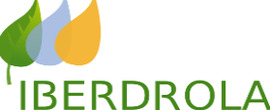 Iberdrola Logotipo para artículos de compañías proveedoras de energía, productos y servicios