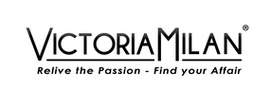 Victoria Milan Logotipo para artículos de sitios web de citas y servicios